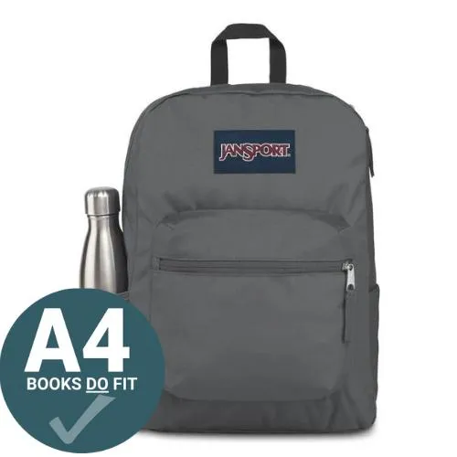 ■ JanSport Cross Town Backpack - Deep Grey