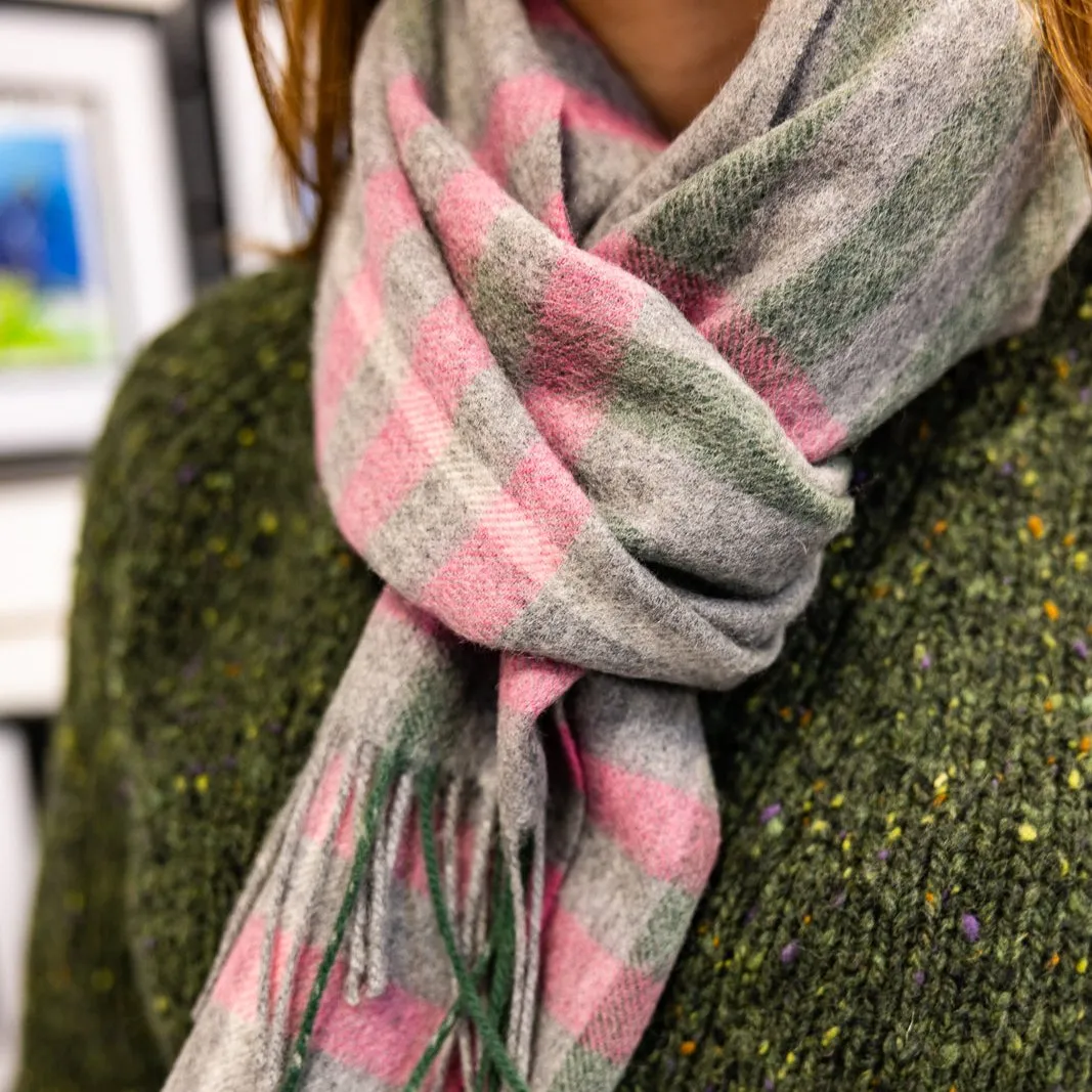 100% Lambswool Scarves - Clogher