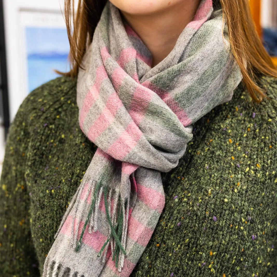 100% Lambswool Scarves - Clogher