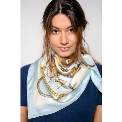 100% Pure Silk Scarves - Carriage