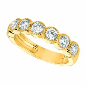1.40 Carat Natural Diamond Ring G SI 14K Yellow Gold
