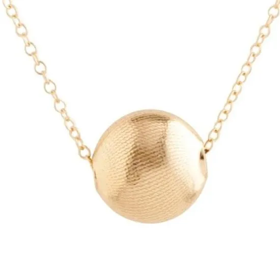 16" Gold Necklace- Honesty Charm