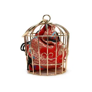 2020 Retro Birdcage Clutch Bag
