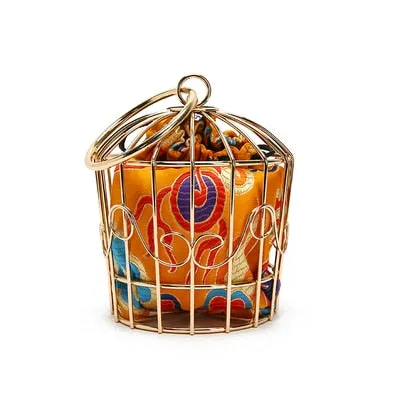 2020 Retro Birdcage Clutch Bag