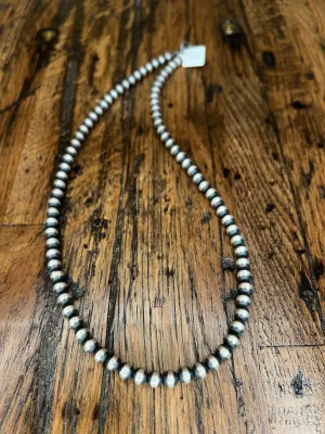 20" 6mm Navajo Pearl