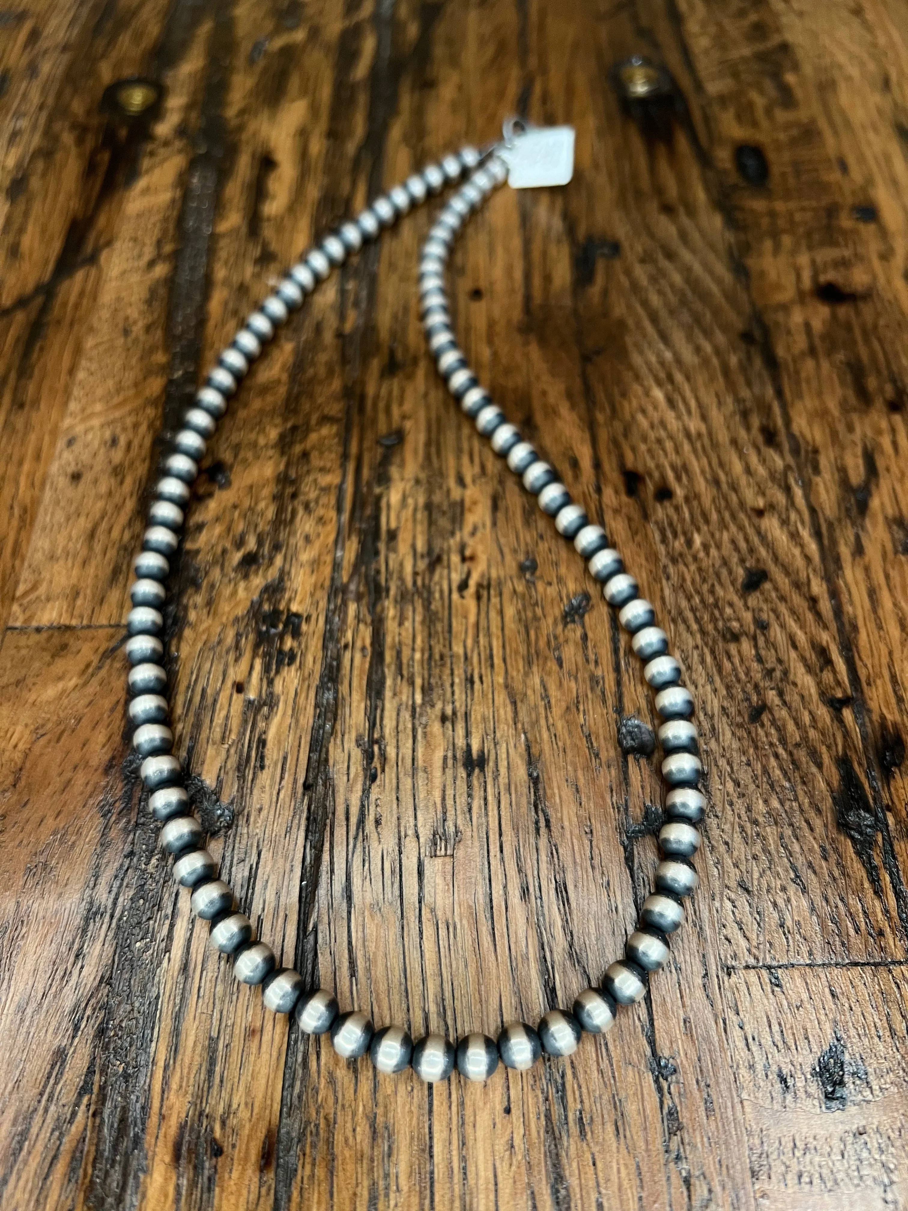 20" 6mm Navajo Pearl