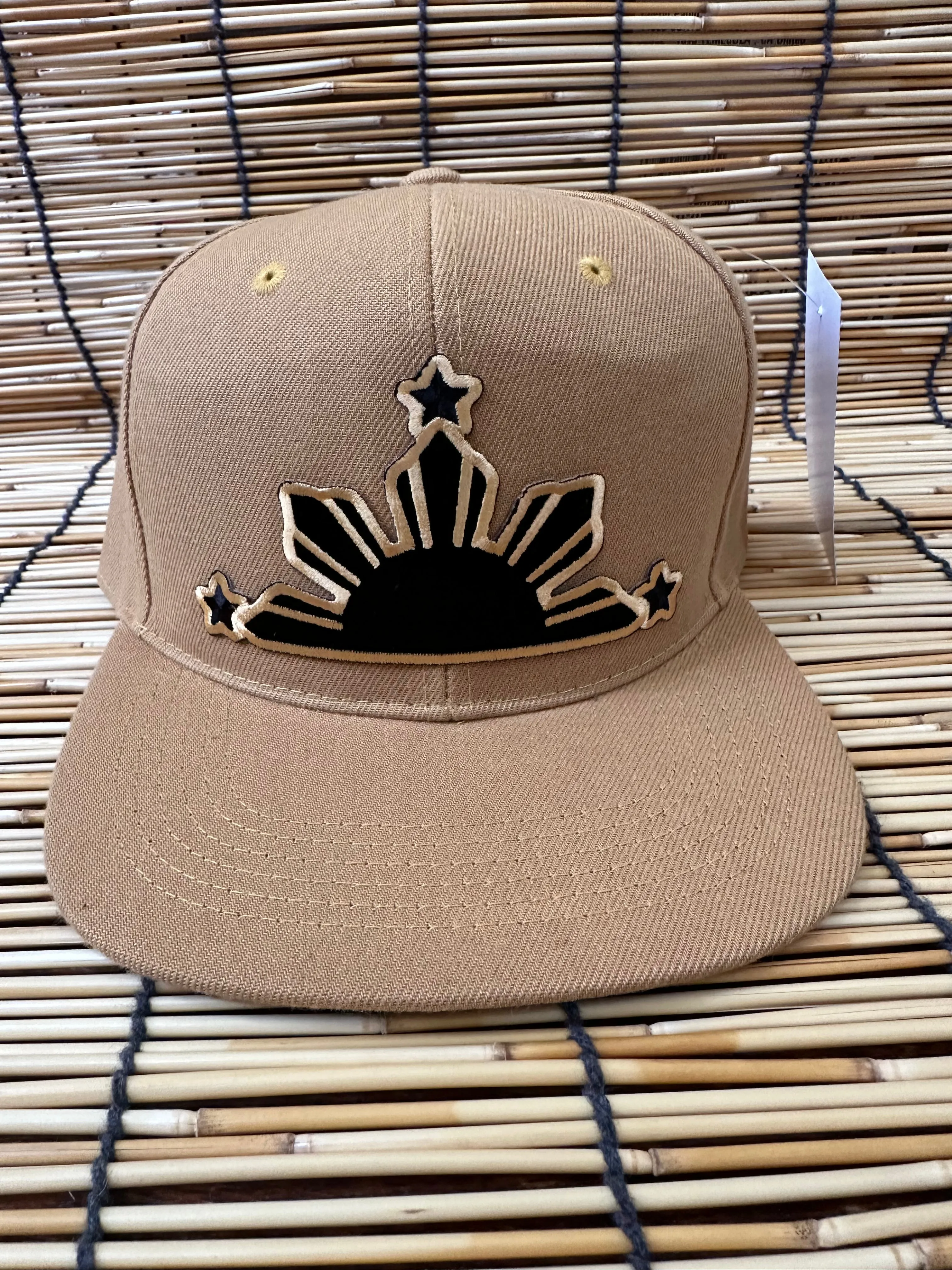 3 STARS AND SUN Filipino Brown Cream Brims