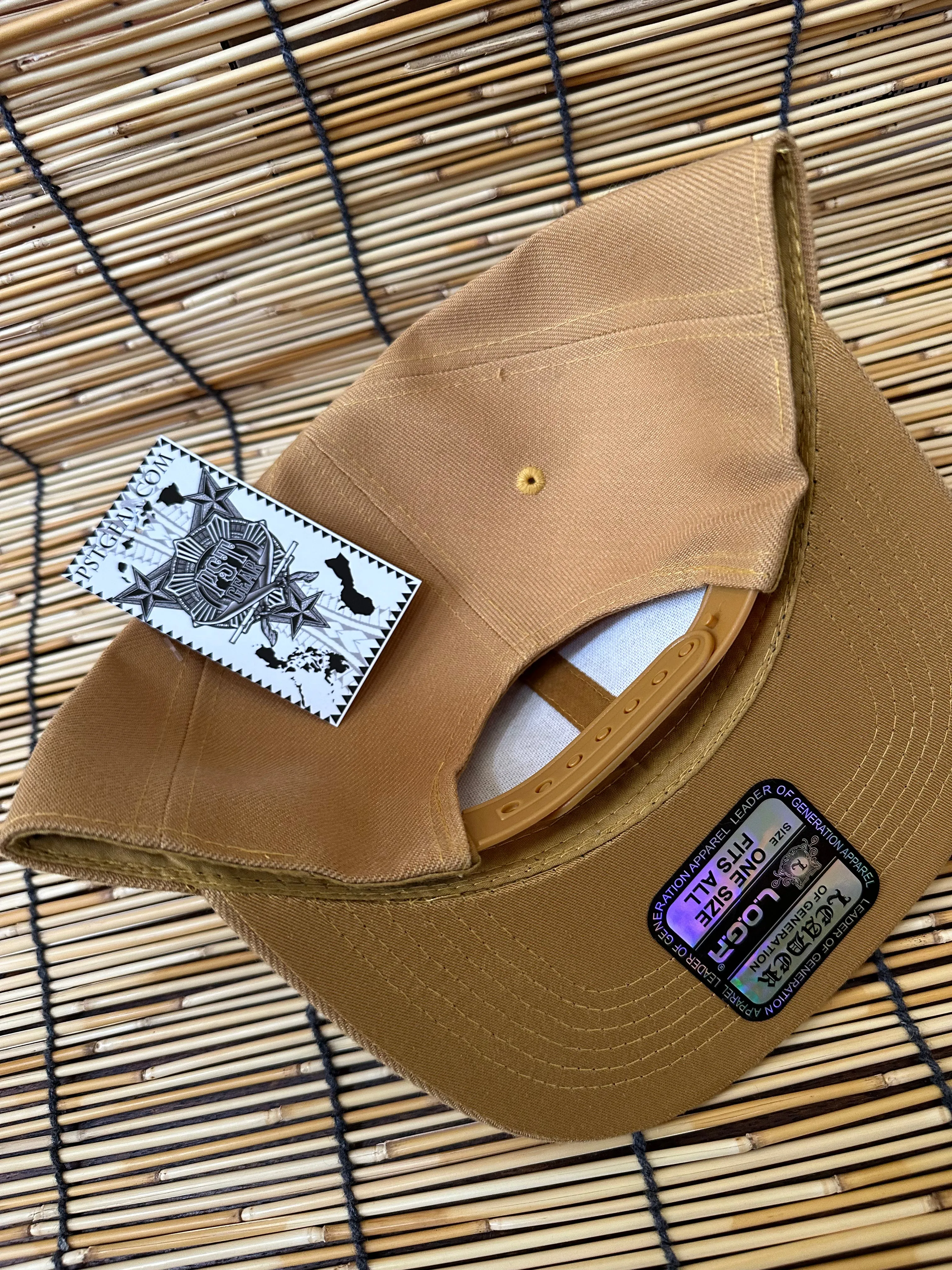 3 STARS AND SUN Filipino Brown Cream Brims