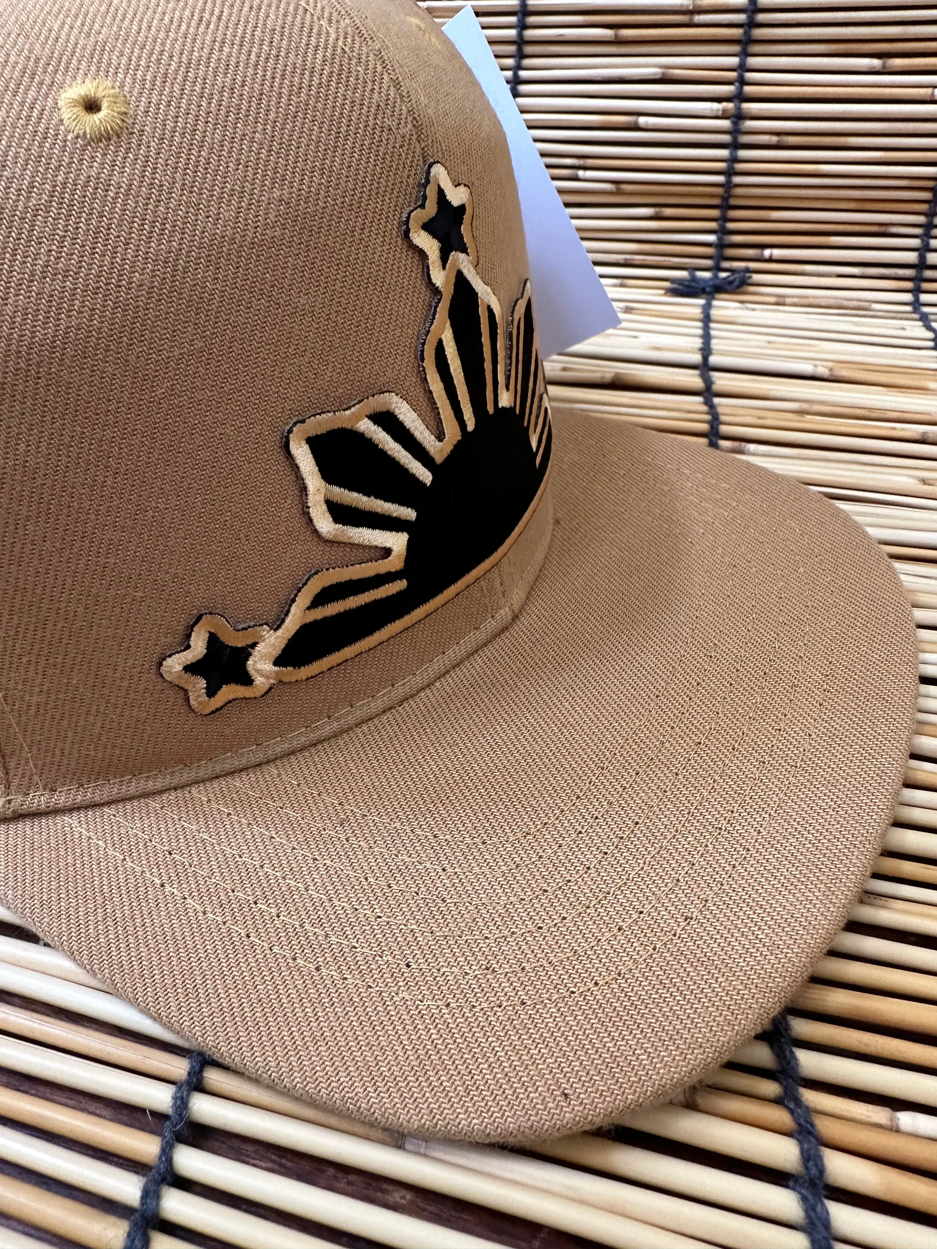 3 STARS AND SUN Filipino Brown Cream Brims