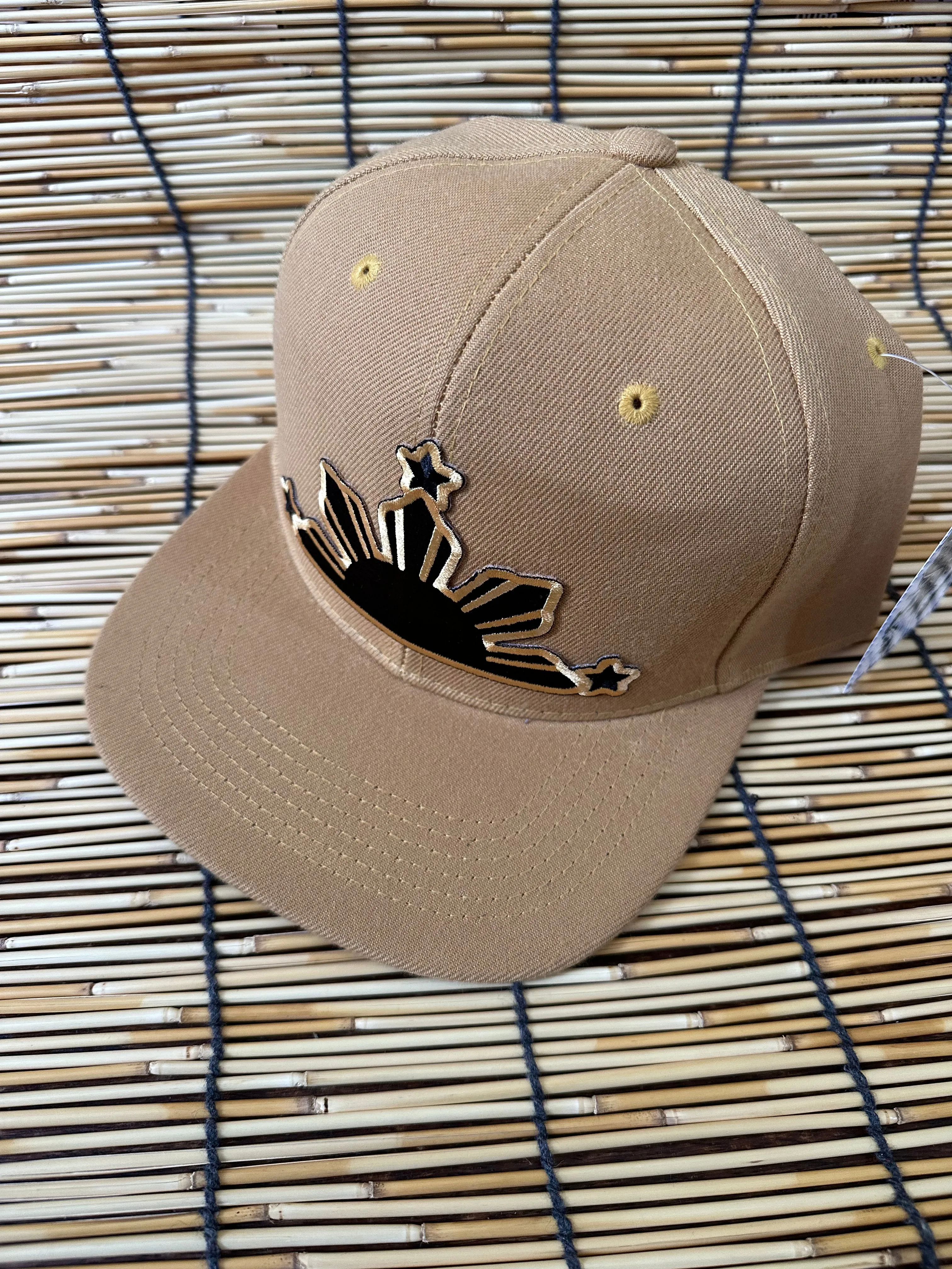3 STARS AND SUN Filipino Brown Cream Brims