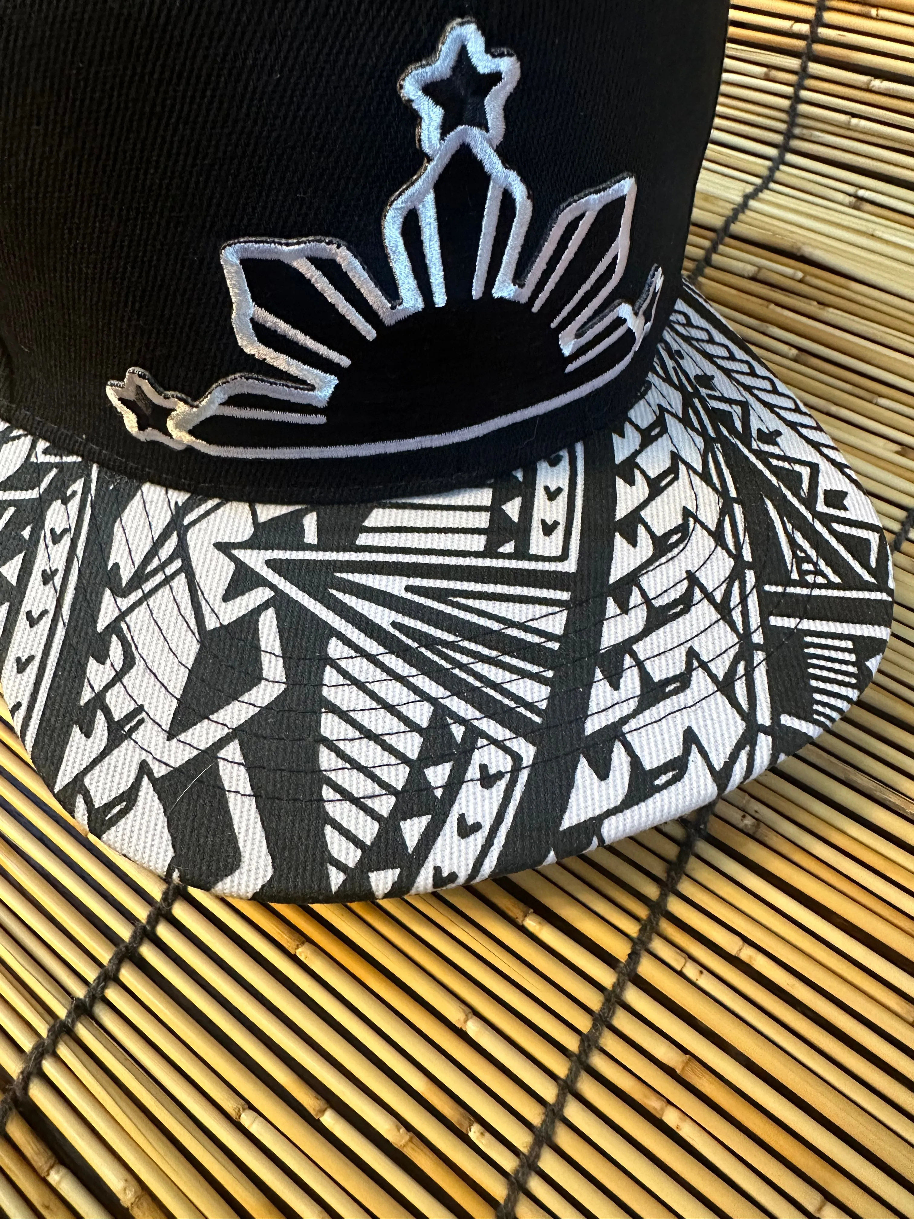 3 STARS AND SUN Filipino Philippines Tribal Brims