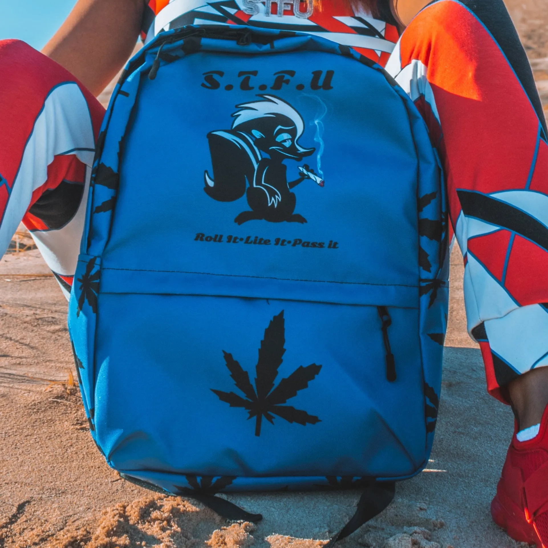 420 Skunk Backpack - Blue