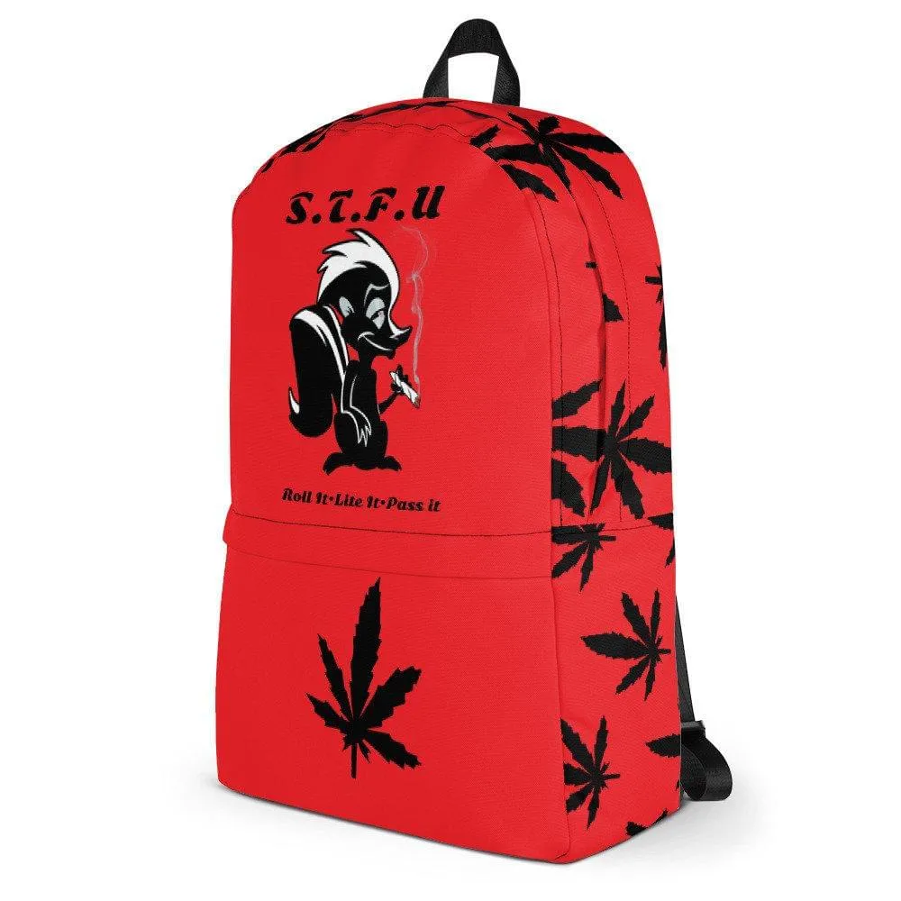 420 Skunk Backpack - Red