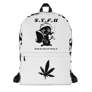 420 Skunk Backpack - White