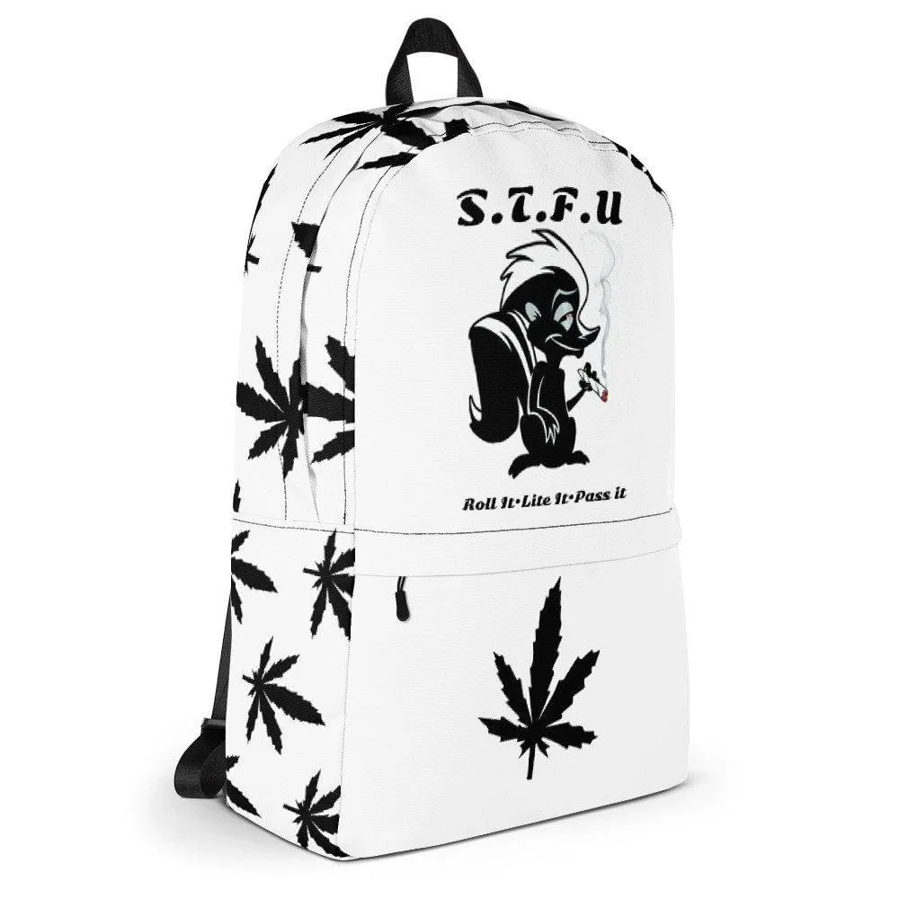 420 Skunk Backpack - White