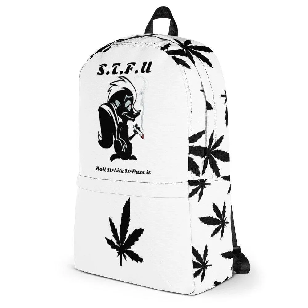 420 Skunk Backpack - White