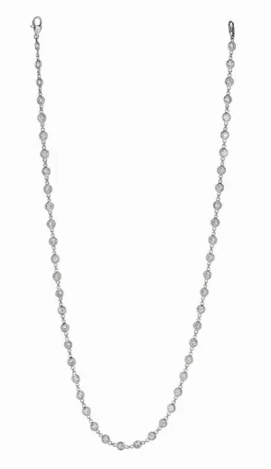 7 POINTER 17.5″ DIAMOND NECKLACE 14K GOLD (4.01 CTW)