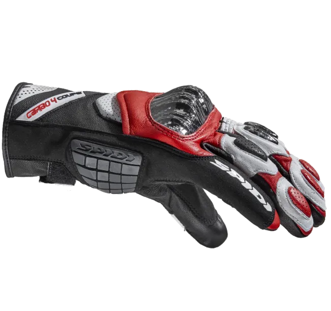 A193-014-XL Spidi Carbo 4 Coupe Gloves BWR XL
