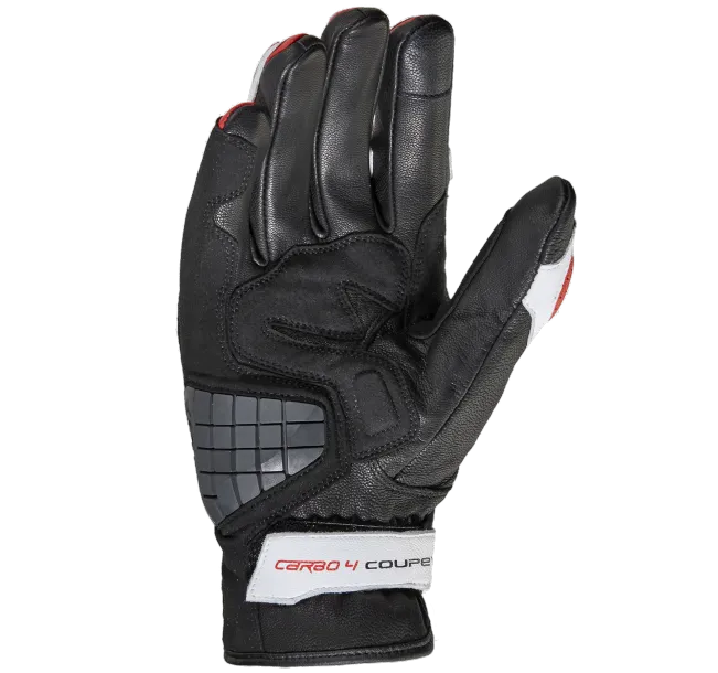 A193-014-XL Spidi Carbo 4 Coupe Gloves BWR XL