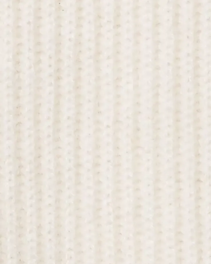 Ace Cashmere Scarf | Ivory   Grey