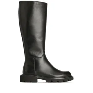 ADEENA LEATHER LONG BOOTS