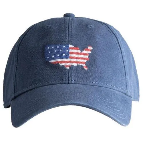Adult Needlepoint Baseball Hat