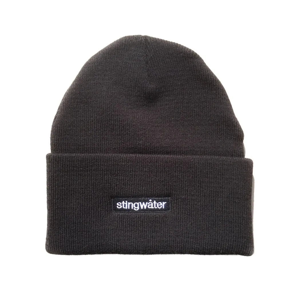 Aga Patch Beanie Black