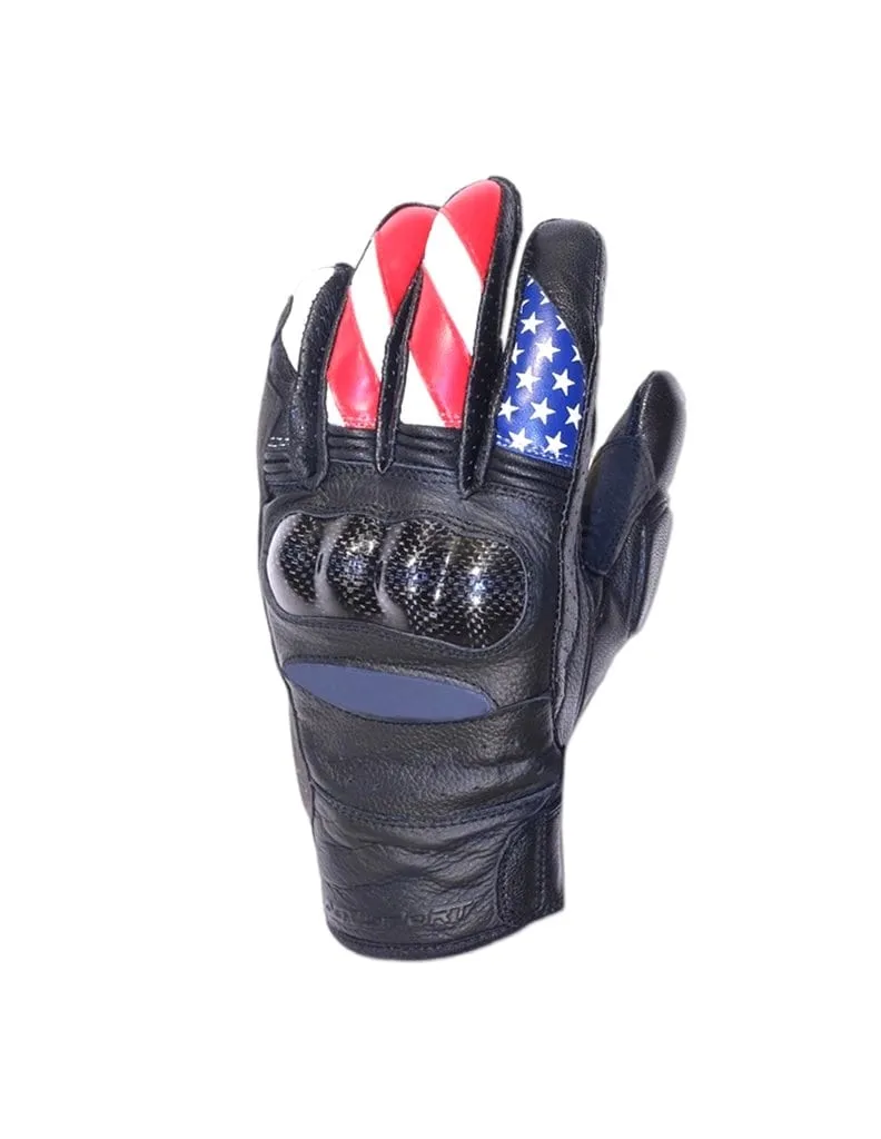 AGV Sports Krono Short Summer Leather Gloves - USA