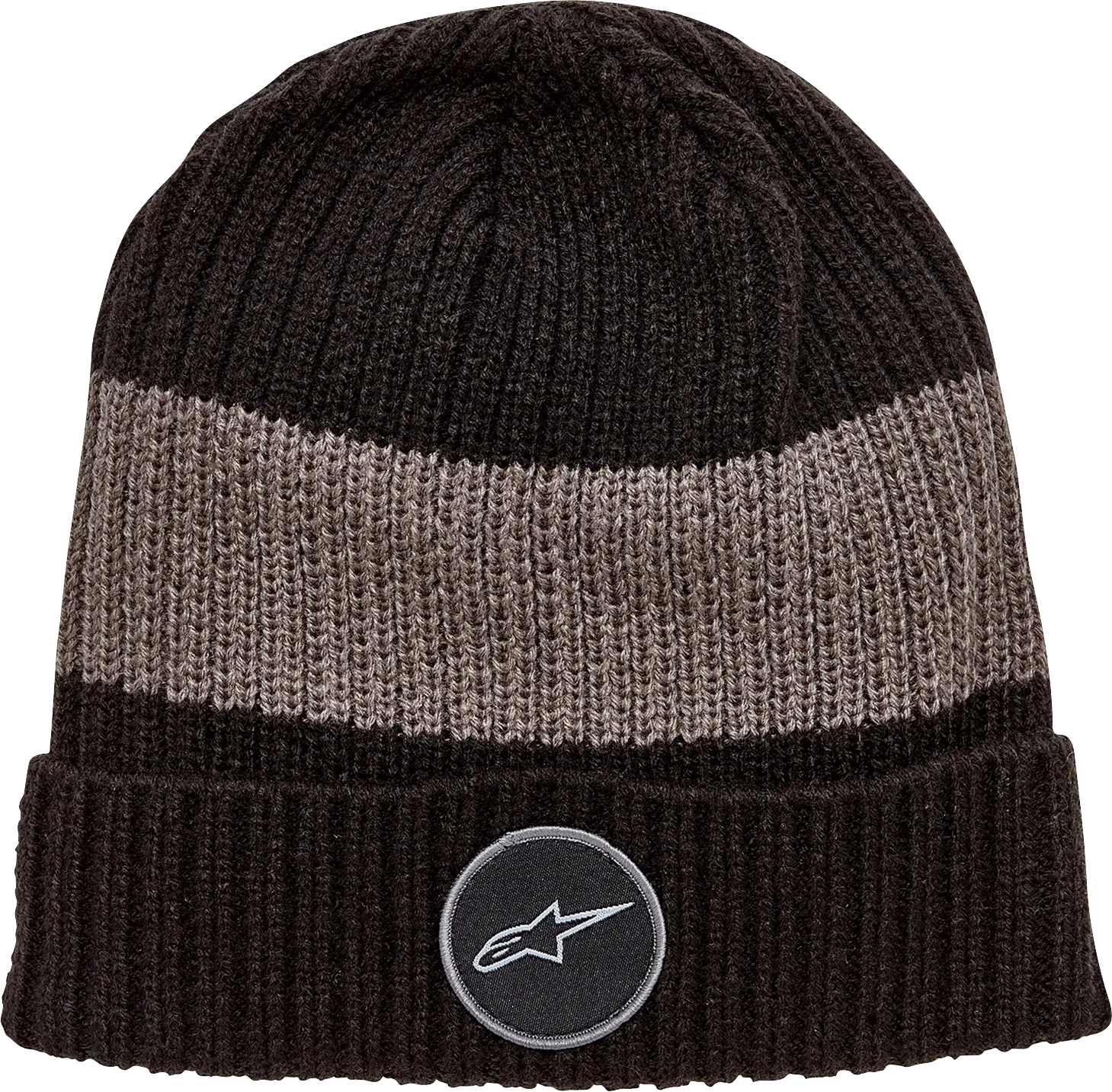 ALPINESTARS Ward Beanie - Black/Charcoal - One Size 1232-81200-1018