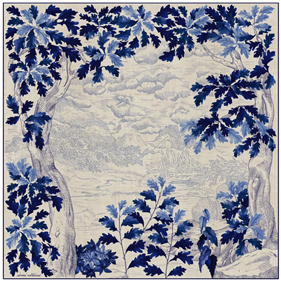 AMBOISE BLUE 100 SQUARE