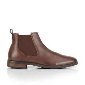 Andrew Men's Comfort Flex Chelsea Boots - Brown