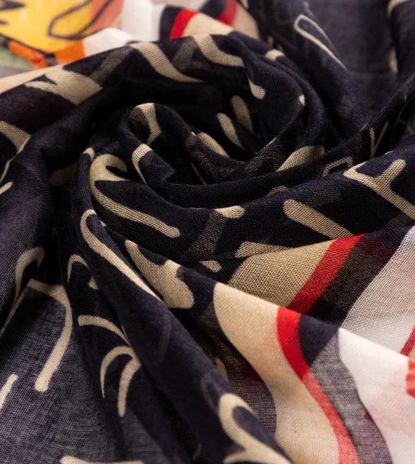 Anekke Scarf - Magic Souls Navy