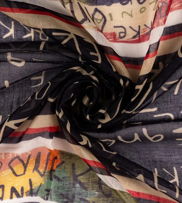 Anekke Scarf - Magic Souls Navy