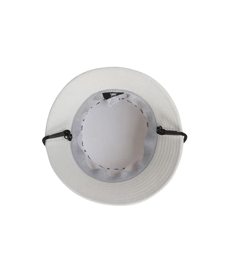 ANEW Golf: Jacquard Triple Logo Bucket Hat - White