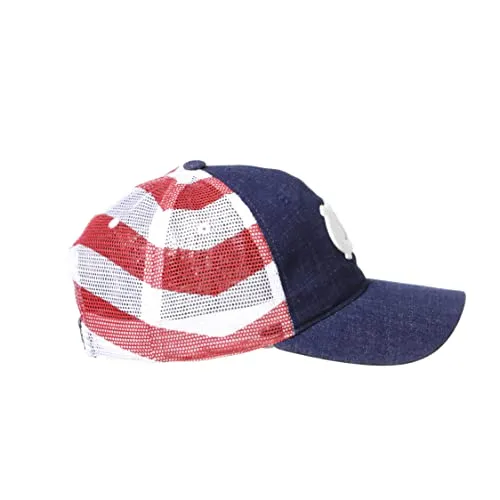 Anthem Unstructured Trucker Soft Mesh Adjustable Snapback Men's Baseball Hat/Cap (North Carolina Tar Heels)