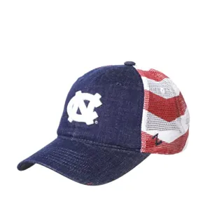Anthem Unstructured Trucker Soft Mesh Adjustable Snapback Men's Baseball Hat/Cap (North Carolina Tar Heels)