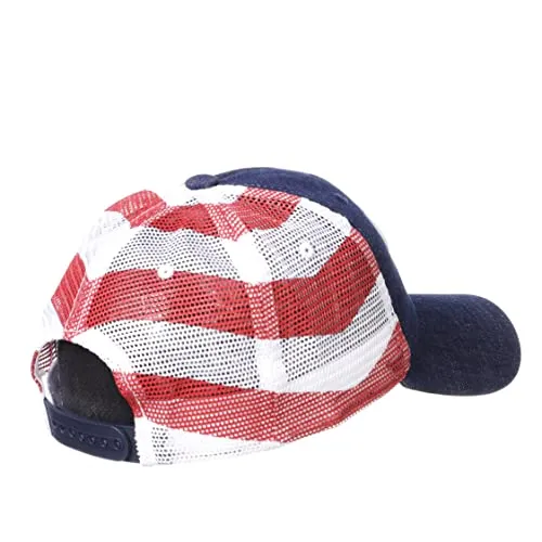 Anthem Unstructured Trucker Soft Mesh Adjustable Snapback Men's Baseball Hat/Cap (North Carolina Tar Heels)