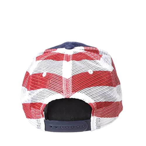 Anthem Unstructured Trucker Soft Mesh Adjustable Snapback Men's Baseball Hat/Cap (North Carolina Tar Heels)