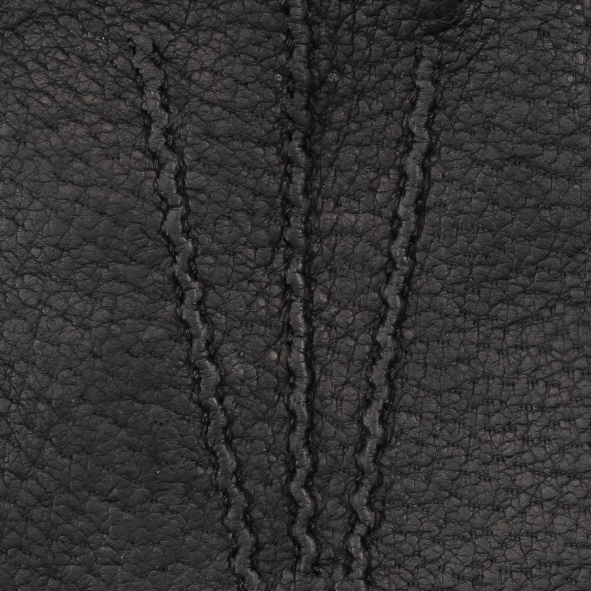 Antonio (black) - Italian peccary leather gloves with cashmere lining