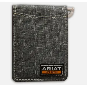 Ariat Work Wallet, Bi-Fold Money Clip, A3402706