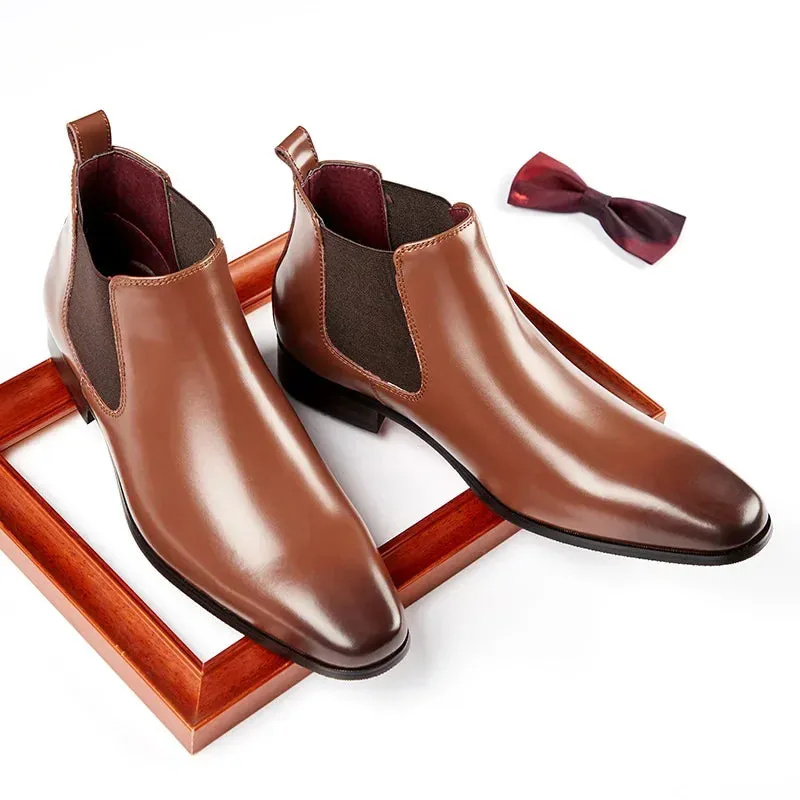 Autumn Winter  Handmade Men Boots