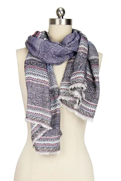 Aztec Printed Scarf