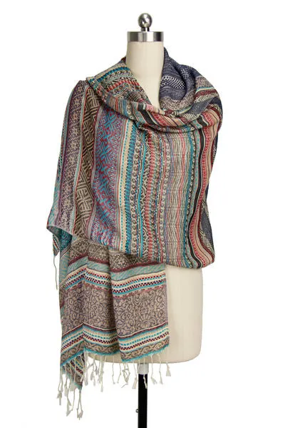 Aztec Printed Scarf