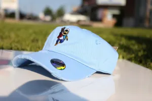 BABY BLUE DISTRESSED HAT