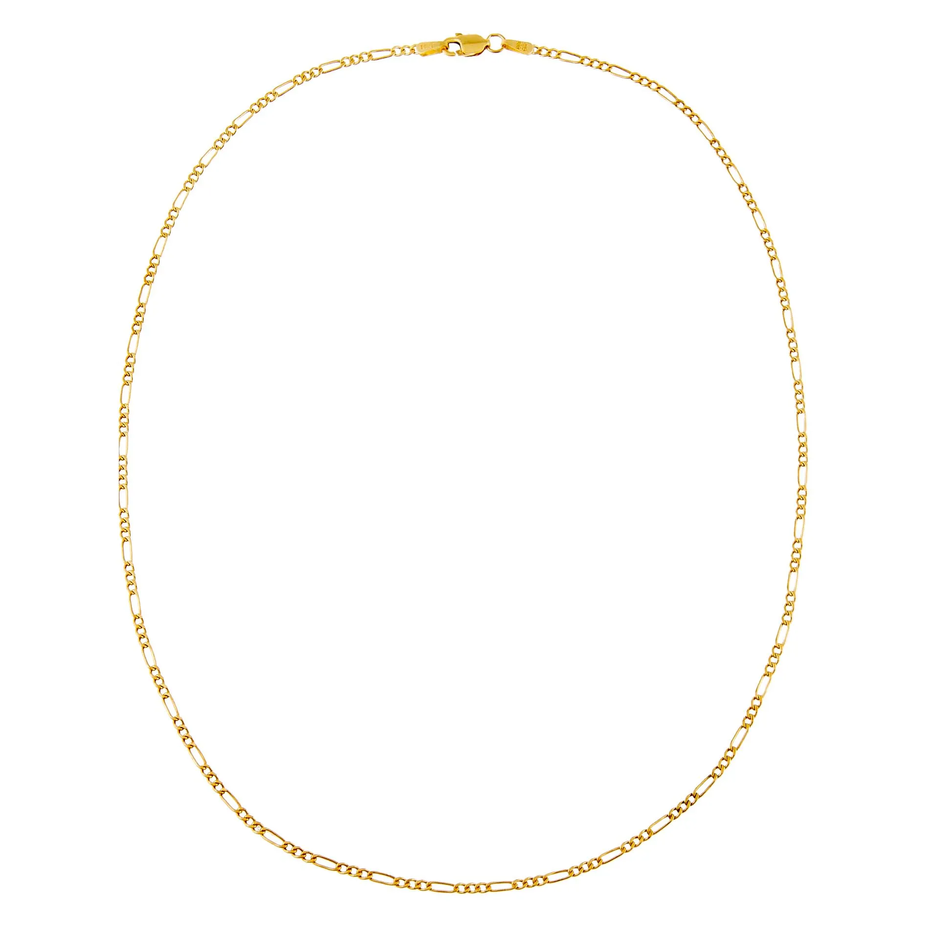 Baby Figaro Necklace 14K