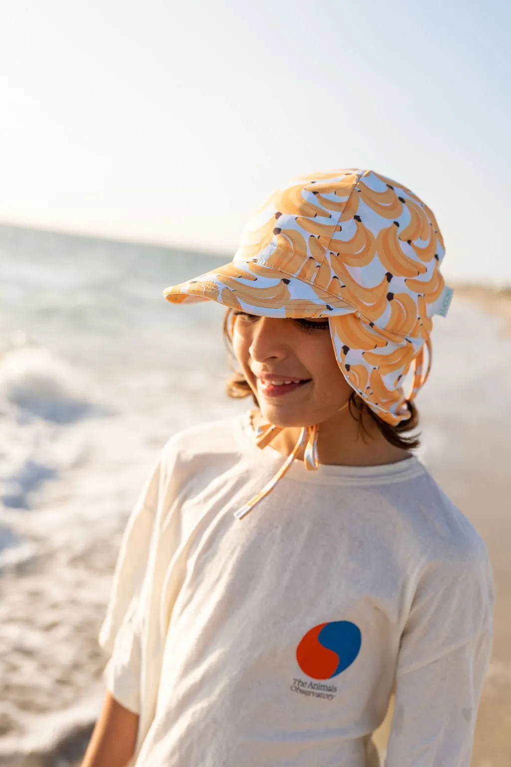 Banana Swim Flap Cap