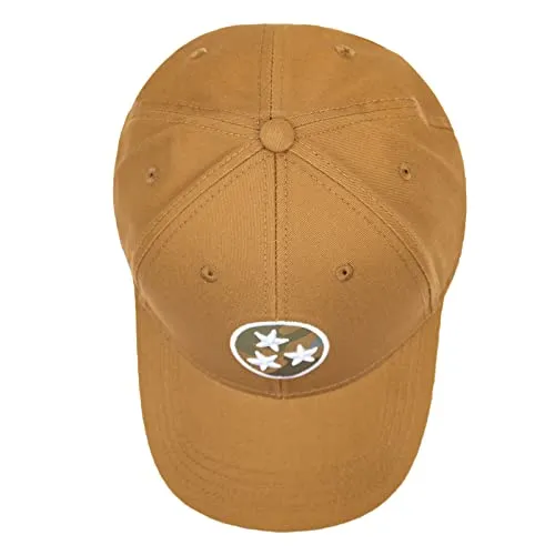 Beautiful Giant Mens Baseball Cap Cotton Adjustable Size Trucker Hat with Plastic Closure Sand