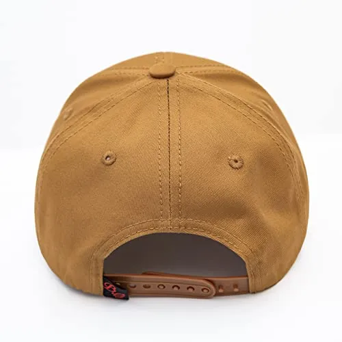 Beautiful Giant Mens Baseball Cap Cotton Adjustable Size Trucker Hat with Plastic Closure Sand