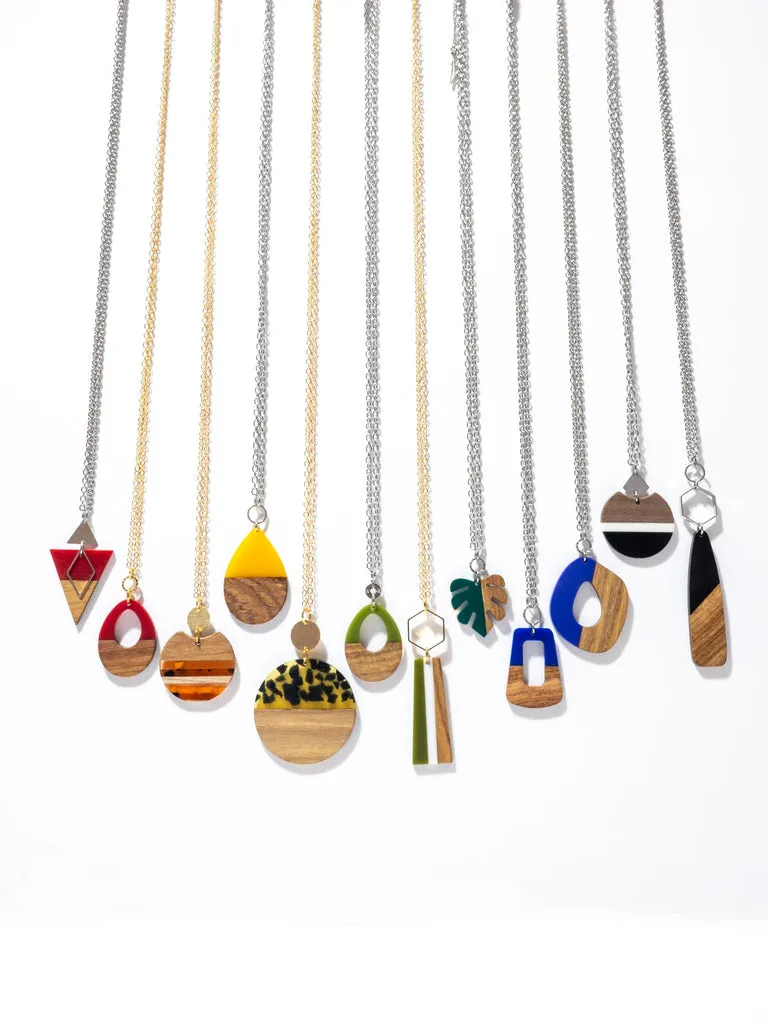 Bel Jewelry - Walnut Necklace Assortment