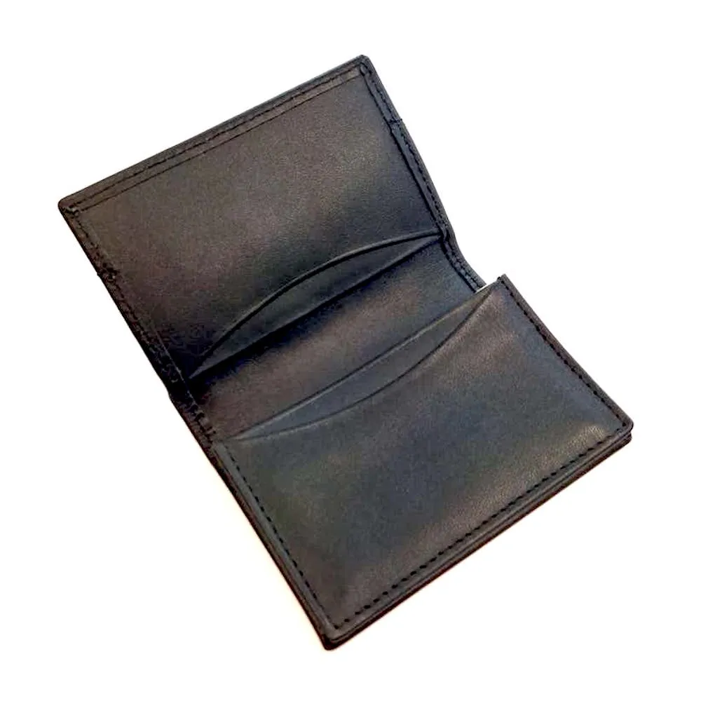 Bifold Black Visiting Card Holder